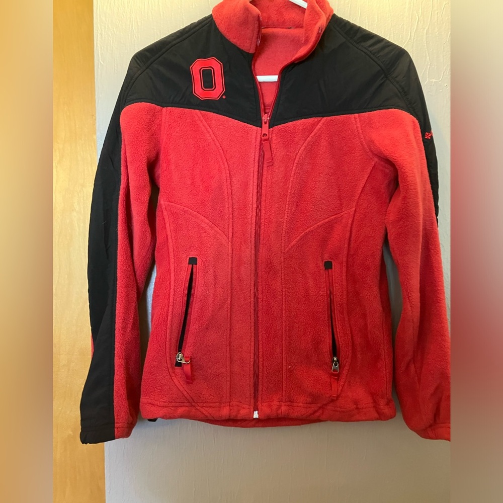 Columbia Ohio State Jacket Women’s Fleece Full Zip- XS/S size tag removed